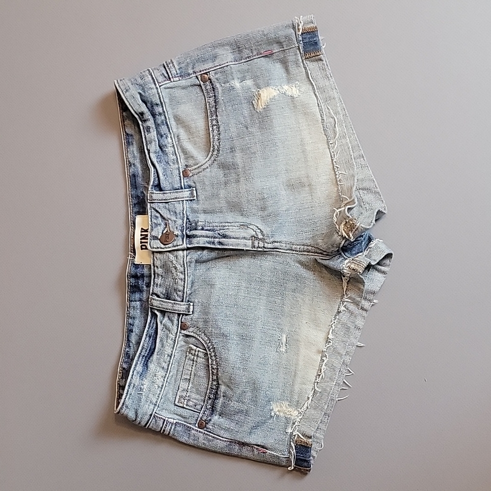 Victoria's Secret Pink Denim Shorts in Size 6